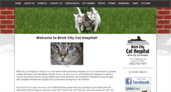 Desktop Screenshot of brickcitycat.com